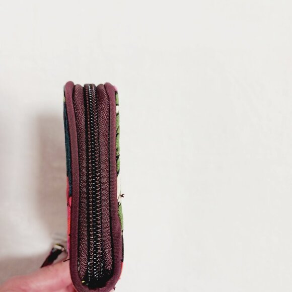 NWT Vera Bradley RFID Grab & Go Wristlet, Autumn Leaves, Approx. 7" X 4" - Picture 13 of 16